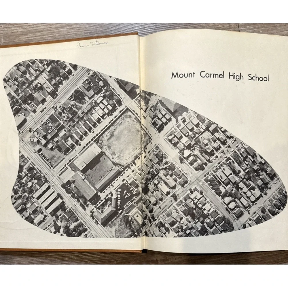 1958‎ Mount Carmel High School Yearbook Los Angeles California El Conquistador